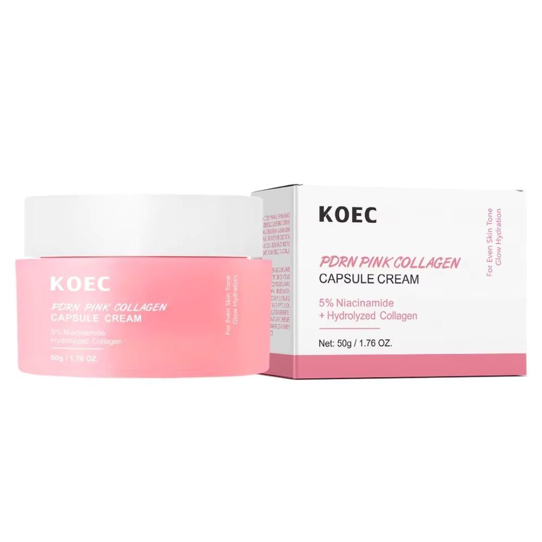 Sérum TXA con Niacinamida + Crema PDRN Pink Collagen en Cápsulas