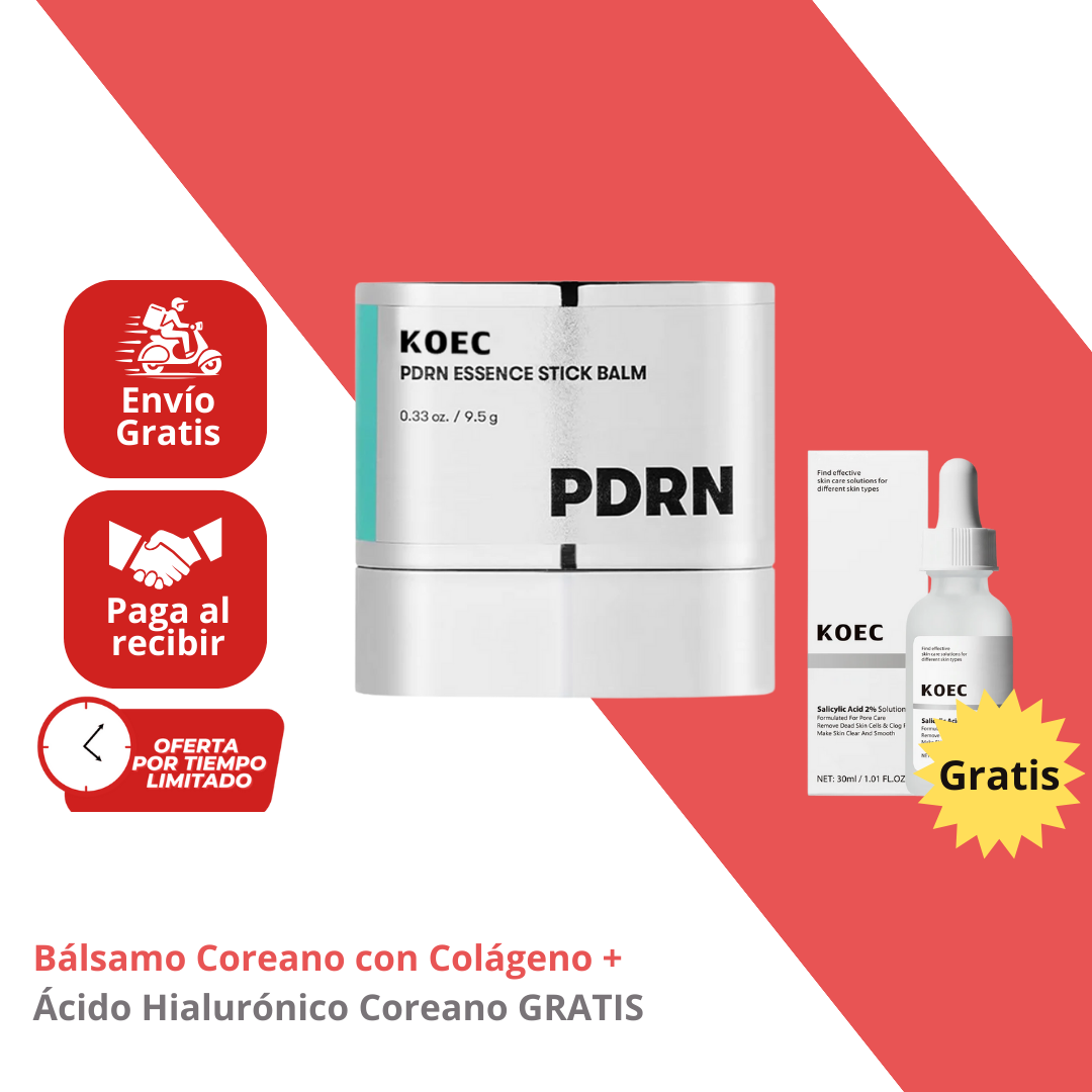 Bálsamo Coreano con Colágeno + Ácido Hialurónico Coreano GRATIS