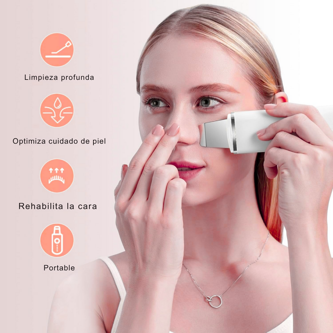 Combo de Cuidado Facial – Espátula Ultrasónica + Mascarilla de Matcha