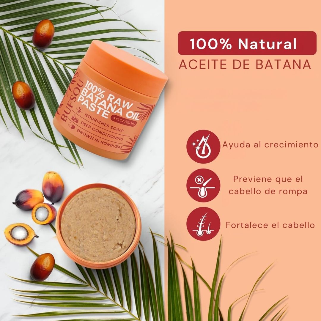 Aceite de Batana Orgánico Reparación del Cabello