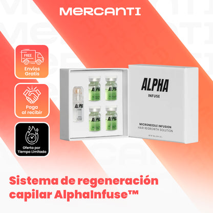 Sistema de regeneración capilar AlphaInfuse™