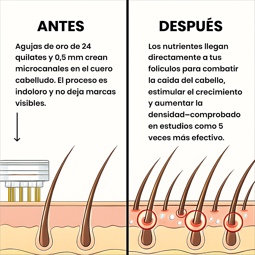 Sistema de regeneración capilar AlphaInfuse™