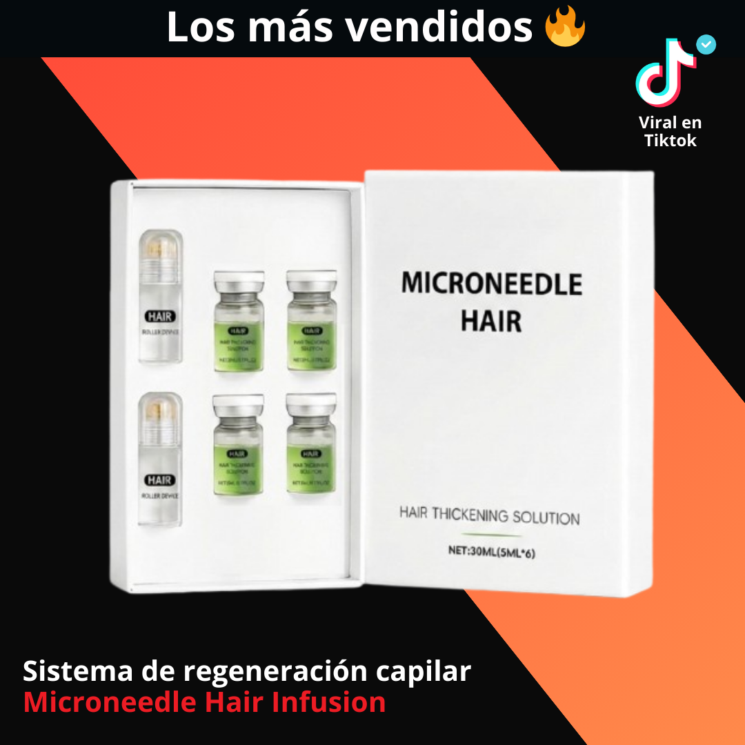 Sistema de regeneración capilar MicroNeedle Hair Infusion