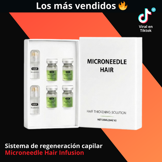 Sistema de regeneración capilar MicroNeedle Hair Infusion
