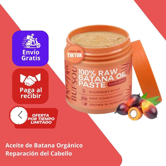 Aceite de Batana Orgánico Reparación del Cabello
