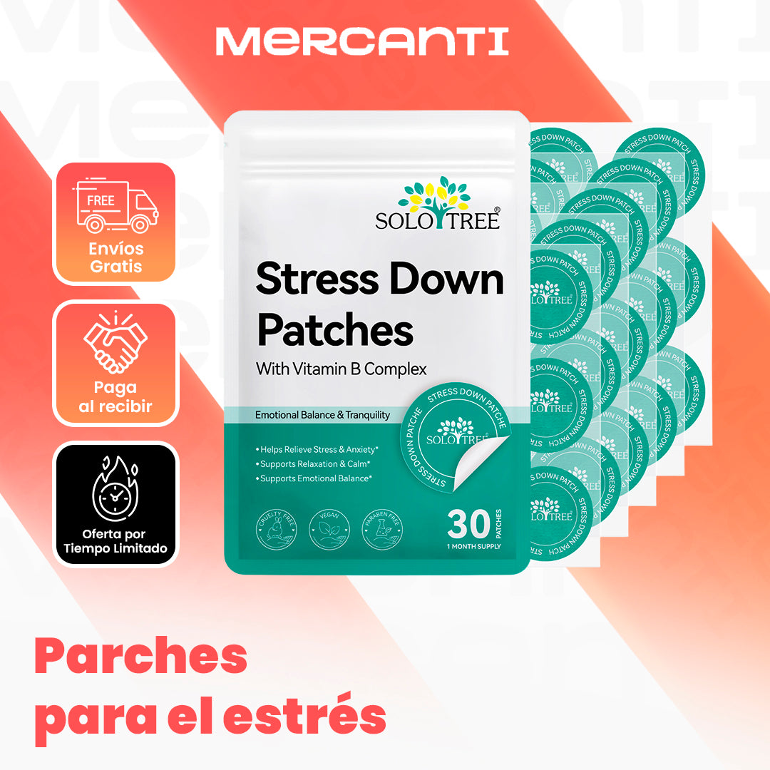 Stress Down Patches - Parches para el estrés